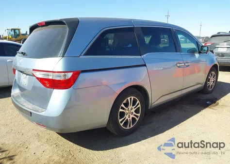 2012 Honda Odyssey Ex-L из США, поврежденный, VIN 5FNRL5H67CB003052